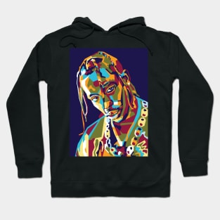 Abstract Best rapper in wpap Hoodie